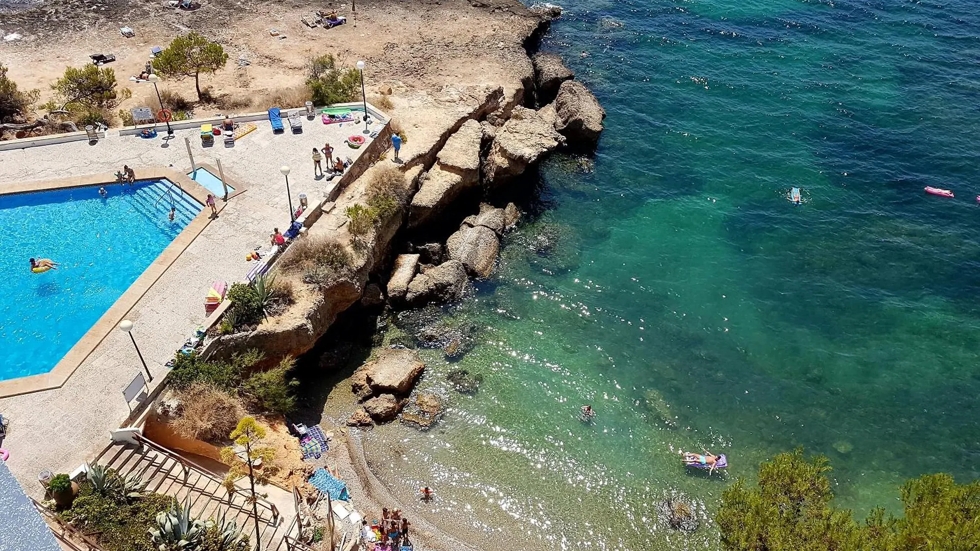 Mediterranean Sea View Apartment سانتا بونسا إسبانيا